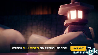 Yae Miko Getting Fucked in a Japanese Onsen Sex Animated Genshin Impact Hentai Dragk