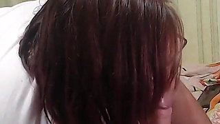 She Swallows His Load After a Long Wet Blowjob - Real Amateur Couple