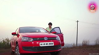 Indian Night Drive Sparks Uncut Passion in Outdoor Public Heat