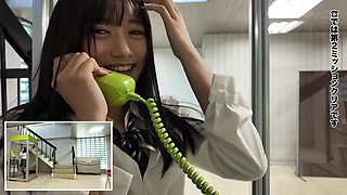 Asian Schoolgirl's 360-Degree Public Phone Booth Orgasm x2xABCCD78D033D3B5DEB