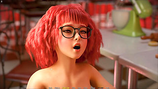 18 Plus Petite Japanese Stepsister Giving My Cock Handjob