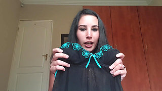 Chubby Slut Trying on Different Lingerie and Micro Panties