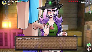 Minecraft Witch Needs Your Semen For Her Experiment - Hornycraft Witch Route #2