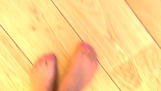 Hawt Blonde milf in foot Fetish tube scene