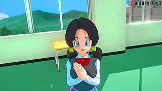 Android 18 Seduces Gohan at University - Dragon Ball Zex Series