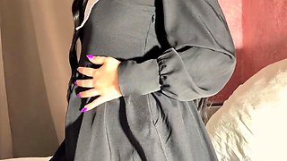Bound Pregnant Schoolgirl Gets Big Cock Creampie