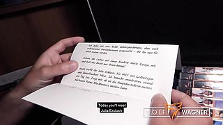 Sensual Julia Exclusiv and Berlin's blowjob video