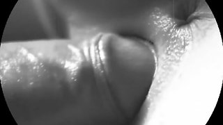 Stepbrother fucks tight pussy close-up creampie - Miss Margaux