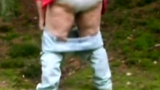 Jen Is Pissing in the Forest