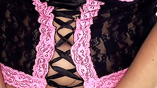 MILF's Cock Massage Turned Into a Ride, Ending with Cum on Her Tits