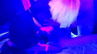 Amateur African duo hardcore anal fingering