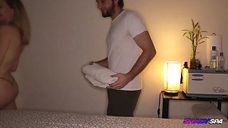 Sensual Masseuse Blake's Happy Ending Handjob: Explosive Muscle Release Therapy!