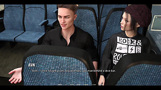 Taboo University - Hot Emo Girl Snacks All My Juicy Cum in a Bus