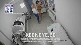 Real Surveillance Camera in Beauty Clinic: Private Treatment Session