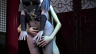 Goddess of Passion: Animated Curves in Motion - 3D Animation Hentai