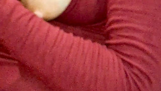 Bog boobs show in red saree Hot indian stepsister Sunni bhabhi