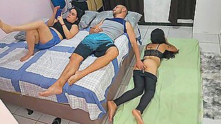 Wife Shares Room With Skinny Friend