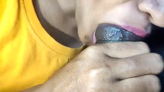 Pink Lips Telugu Teen Sister Brutal Face Fuck Cum in Mouth