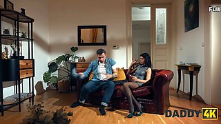 Daddy4k. my slutty girlfriend thought i didn't know she banged my grandpa