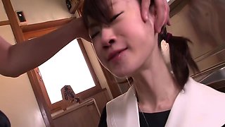 Aoba Itou In Innocent Looking Asian Babe Learns How To Suck A Dick