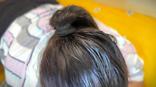 Hot Big Ass & Huge Boobs Short Jeans & Shirt Wearing Sexy Friend's Wife Make Me Seduce to Fuck Her