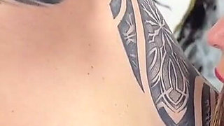 Full Video of the Naughty Gas Station Attendant and My Husband's Cuckold Fucked Her Too