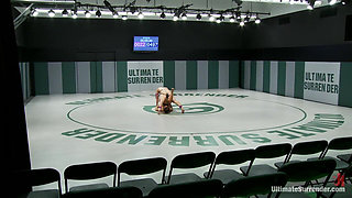 Two Buff Athletes Wrestle It Out to See Who Gets to Fuck and Humiliate the Other