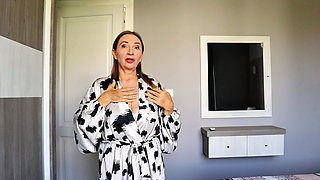 Busty Mature Stepmom Futanari Teaches Passion