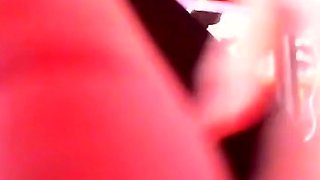 Redhead Italian teen has a wet hard orgasm with a huge dildo