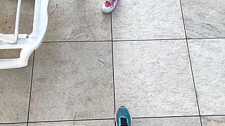 Shy Nerdy Teen Diana Verhiniz Gets Rough Anal DP & Squirts on Face - Public Beach Roleplay