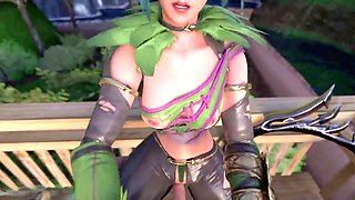 Hot hentai, in animation, all up in her pussy