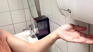Piss in Toilet Room Hana Cute