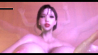Virtual Goddess of Temptation Glow Supreme - 3D Animation Hentai