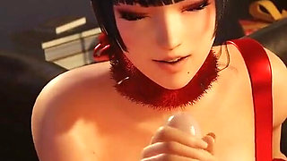 Nyotengu Christmas Special (dead or Alive Animation)
