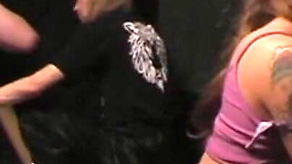 BDSM master thight ropes arouse dominated slave while friend gets a mouth full of cum