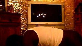 BBC Fucks Girl in the Kitchen as Hubby Watches