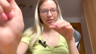 Platinum-blonde Goddess Bella Rae transforms you into her doll in this sissy ASMR roleplay