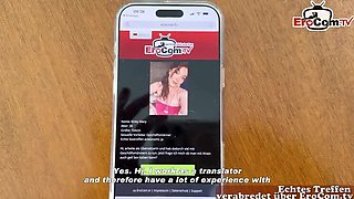 German Amateur Blind Date with Kinky Tourist Mary - Public Pickup & Fuck