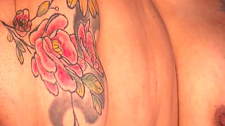 Tattooed 81 Year Old Granny Rough Fucked in My Driving Van