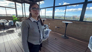 Engineer Gets a Big Fuck From the Architect to Calm Her Anger and Receive the Work