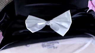 Sexy BBW maid does what she is told