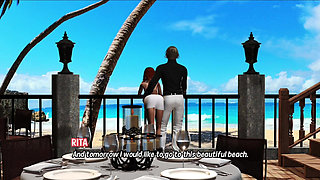 Max's Life Season 3 Cap 132 Fucking My Redhead Stepsister on the Beach