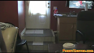 Lola Profane's Audition - Round 3 - Pre-pizza Pussy Pump