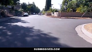 Submissived- super-sexy dark haired punished with hard dick