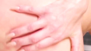 Sophia Locke Begs a Firefighter to Fuck Her Hard in the Kitchen
