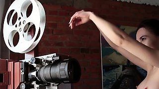 Stunning Lola Naked In Video Studio