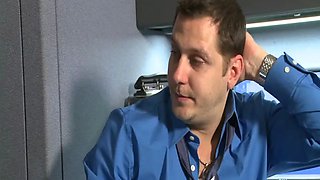 REMASTERED MONDAY: Jewel, 61, gets a creampie from a young employee