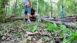 Dream Justin fucks barely legal 18 year old teen outdoors in public park sex