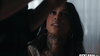 Big tits black MILF fucked by doctor