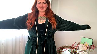 Great Big Boobs On Masturbating Redhead